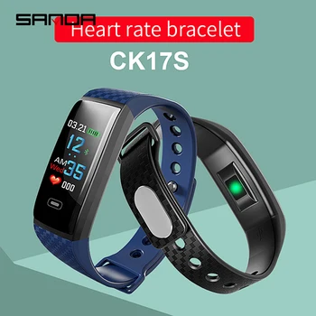 SANDA Sport Smart Watch Fitness Tracker Heart Rate Monitor Blood Pressure Bluetooth Smart Band for IOS Android Xiaomi Huawei
SANDA Sport Smart Watch Fitness Tracker Heart Rate Monitor Blood Pressure Bluetooth Smart Band for IOS Android Xiaomi Huawei