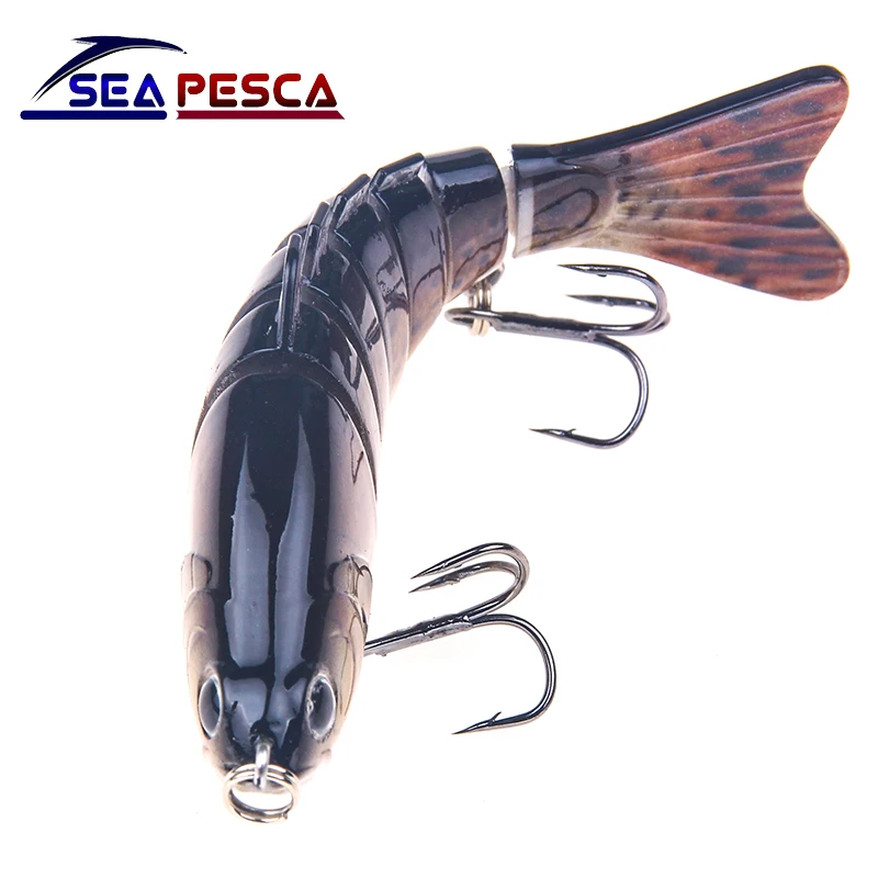 SEAPESCA Fishing Lure 10cm 25g 3D Eyes 7-Segment Artificial Lifelike Hard Lure Crankbait With Hook Fishing Baits Pesca CeboJK285
SEAPESCA Fishing Lure 10cm 25g 3D Eyes 7-Segment Artificial Lifelike Hard Lure Crankbait With Hook Fishing Baits Pesca CeboJK285