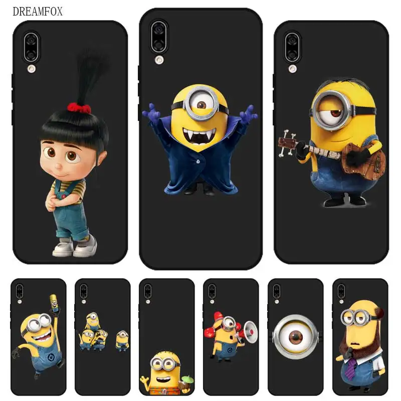 P125 Minion Cute Black Silicone Case Cover For Huawei Honor 8C 8X 9 10 20i V10 V20 Note10 Max Lite Magic2
P125 Minion Cute Black Silicone Case Cover For Huawei Honor 8C 8X 9 10 20i V10 V20 Note10 Max Lite Magic2