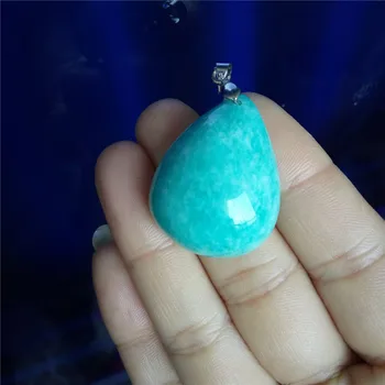 New Arrival Fashion Pendant For Jewelry Making Genuine Green Amazonite Water Drop Shaped Natural Stone Pendant 30*24*13mm
New Arrival Fashion Pendant For Jewelry Making Genuine Green Amazonite Water Drop Shaped Natural Stone Pendant 30*24*13mm