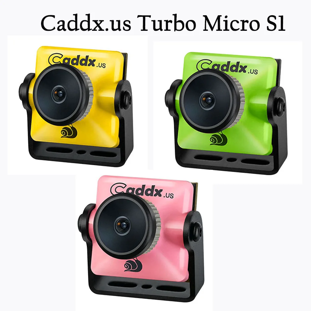 Caddx Turbo Micro S1 PAL/NTSC 2.1/2.3mm UAV Aerial Photography Racing FPV Camera PCB Protect 1/3 CCD Sensor Cam for RC Hobby
Caddx Turbo Micro S1 PAL/NTSC 2.1/2.3mm UAV Aerial Photography Racing FPV Camera PCB Protect 1/3 CCD Sensor Cam for RC Hobby