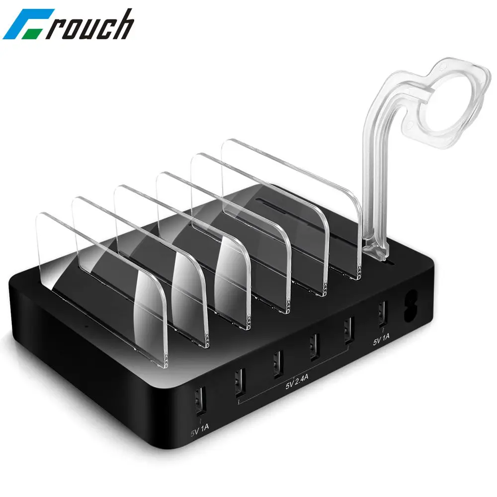 Courch 6-Port USB Charging Station Dock 60W 12A Multiple Desktop USB Charger Hub Fast USB Charging Dock For Smartphone Tablet 
Courch 6-Port USB Charging Station Dock 60W 12A Multiple Desktop USB Charger Hub Fast USB Charging Dock For Smartphone Tablet