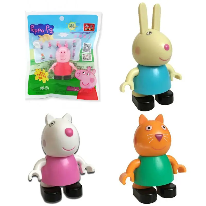 Genuine Peppa Pig 1pc Construction Figure Bags - PEPPA PIG, George GRANNY PIG, MUMMY PIG & friend - Collect Build & Play
Genuine Peppa Pig 1pc Construction Figure Bags - PEPPA PIG, George GRANNY PIG, MUMMY PIG & friend - Collect Build & Play