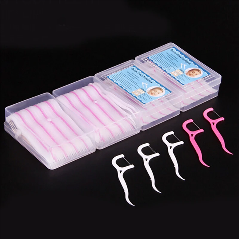 30Pcs/ 1Box Dental Floss Interdental Brush Teeth Stick Toothpicks Oral Hygiene Teeth Clean
30Pcs/ 1Box Dental Floss Interdental Brush Teeth Stick Toothpicks Oral Hygiene Teeth Clean
