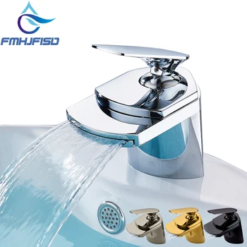 Bathrooom Waterfall Basin Faucet Single Handle Mixer Waterfall Spout Taps with Pop Up Drain
Bathrooom Waterfall Basin Faucet Single Handle Mixer Waterfall Spout Taps with Pop Up Drain