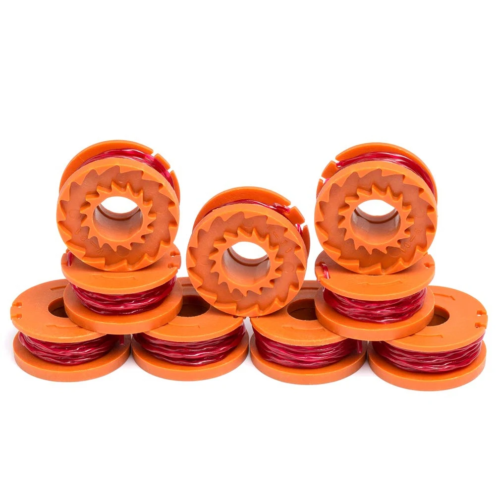 Line Rope Strong Toughness Durable Grass Spool Set Wire String Trimmer Coil Cap Cover Outdoor Parts Replacement For WORX WA0010
Line Rope Strong Toughness Durable Grass Spool Set Wire String Trimmer Coil Cap Cover Outdoor Parts Replacement For WORX WA0010