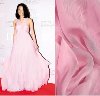 wholesale Pure silk chiffon material quality formal dress one-piece dress elegant 73 thin silk fabric for dress
wholesale Pure silk chiffon material quality formal dress one-piece dress elegant 73 thin silk fabric for dress