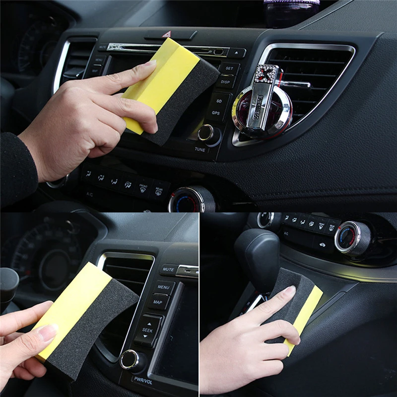 High Quality 2pcs UShape Car Tire Waxing Polishing Compound Washing Sponge Cleaning Pad Brush
High Quality 2pcs UShape Car Tire Waxing Polishing Compound Washing Sponge Cleaning Pad Brush
