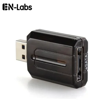 En-Labs eSATA to USB 3.0 Interface Adapter w/ LED Light,USB 3.0 to SATA External Bridge Adapter Converter for 2.5" 3.5" HDD
En-Labs eSATA to USB 3.0 Interface Adapter w/ LED Light,USB 3.0 to SATA External Bridge Adapter Converter for 2.5" 3.5" HDD