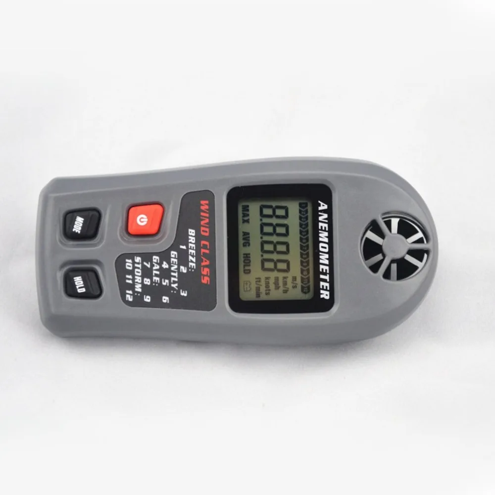 MT-20 Digital Anemometer Large LCD Display Wind Speed Meter 30m/s Anemometer Portable Hand-held Measure Tool
MT-20 Digital Anemometer Large LCD Display Wind Speed Meter 30m/s Anemometer Portable Hand-held Measure Tool