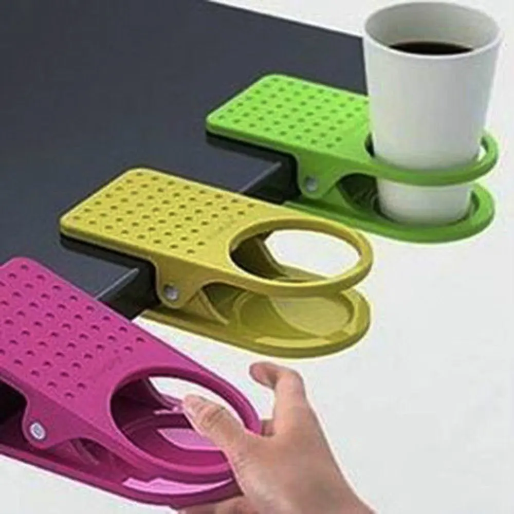 New & High Quality Drink Cup Holder Clip Coffee Cup Holder Home Office Desk Table Bathroom Accessories Free Shipping
New & High Quality Drink Cup Holder Clip Coffee Cup Holder Home Office Desk Table Bathroom Accessories Free Shipping
