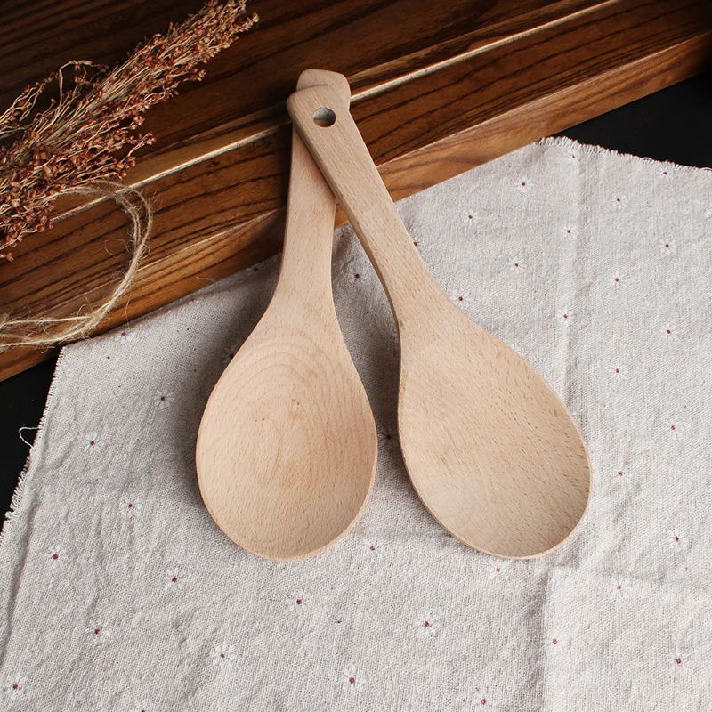 1Pcs High Quality Natural Bamboo Wooden Rice Spoon Tableware Food Spoon Easy To Clean For Kitchen Cooking Tool
1Pcs High Quality Natural Bamboo Wooden Rice Spoon Tableware Food Spoon Easy To Clean For Kitchen Cooking Tool