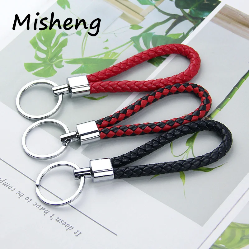 Misheng Fashion PU Leather Key Chains Colorful Optional Special Weaving Process Durable Key Accessories 2019 Hot Sale
Misheng Fashion PU Leather Key Chains Colorful Optional Special Weaving Process Durable Key Accessories 2019 Hot Sale