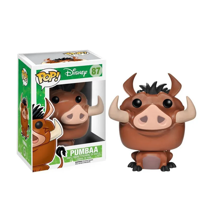 FUNKO POP Official Cartoon Movie The Lion King -Pumbaa Vinyl Action Figure Collection Model toys for Children birthday gift
FUNKO POP Official Cartoon Movie The Lion King -Pumbaa Vinyl Action Figure Collection Model toys for Children birthday gift