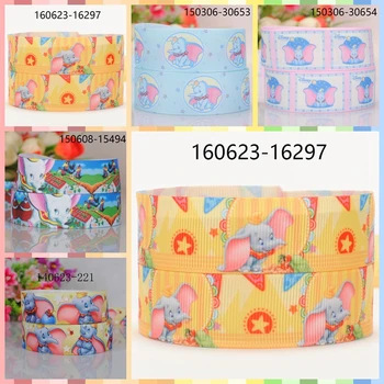 10yards -different sizes -lively cartoon Dumbo pattern ribbon printed Grosgrain ribbon
10yards -different sizes -lively cartoon Dumbo pattern ribbon printed Grosgrain ribbon