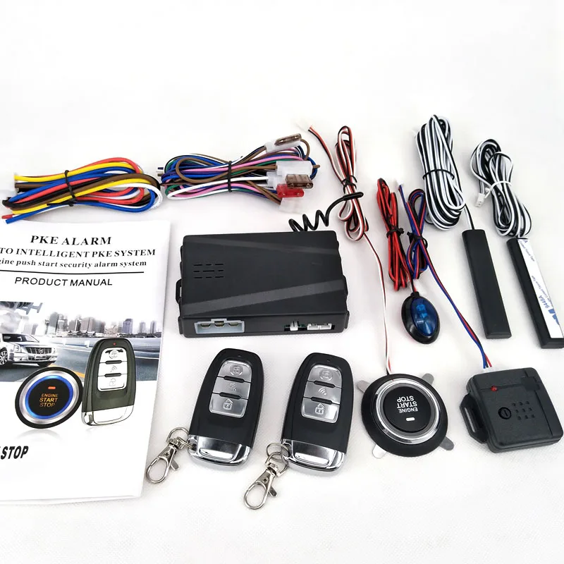 BIUYEE SQ888X1 New PKE Car Alarm Passive Keyless One Button Start Remote Control System Auto Central Lock Push Button Start Stop
BIUYEE SQ888X1 New PKE Car Alarm Passive Keyless One Button Start Remote Control System Auto Central Lock Push Button Start Stop