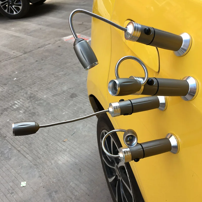 T6 Auto refill LED light comes with magnet a multi - function charging car machine maintenance table lamp focus flishlight
T6 Auto refill LED light comes with magnet a multi - function charging car machine maintenance table lamp focus flishlight