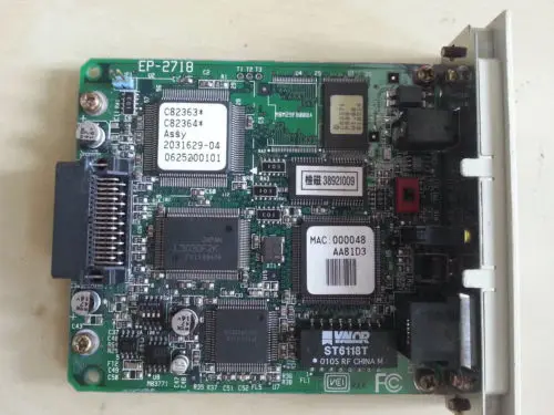 NETWORK CARD FOR Epson C82363 10/100Base-T Printer Server from Stylus Pro 4000 printer
NETWORK CARD FOR Epson C82363 10/100Base-T Printer Server from Stylus Pro 4000 printer