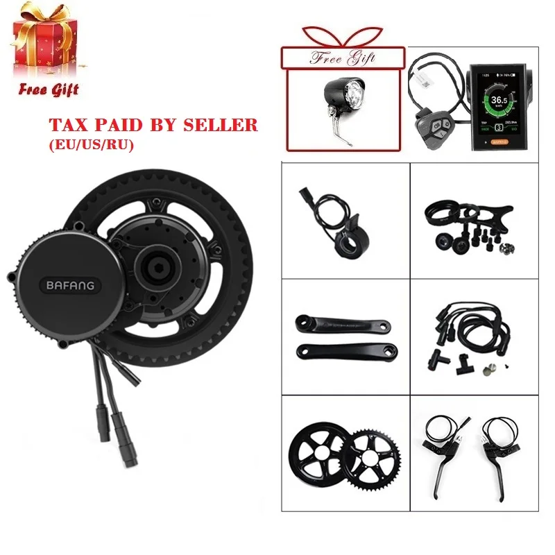 Ebike Conversion Kit BAFANG BBS02B 48V 750W Mid Drive Crank Motor Bike Electric Engine BBS02 E Bike Motor Engine For Bicycles
Ebike Conversion Kit BAFANG BBS02B 48V 750W Mid Drive Crank Motor Bike Electric Engine BBS02 E Bike Motor Engine For Bicycles