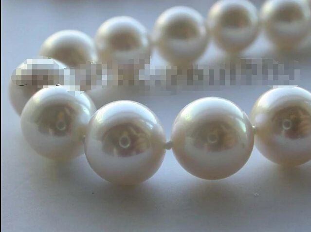 Free shipping >>>>>>17.5" Genuine Natural 14mm White Perfect Round Pearl Necklace 14KT #f1582!
Free shipping >>>>>>17.5" Genuine Natural 14mm White Perfect Round Pearl Necklace 14KT #f1582!