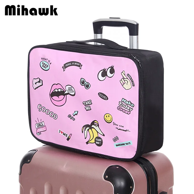 Mihawk Casual Travel Bag Clothes Large Capacity Cosmetic Toiletries Bra Organizer Waterproof Zip Pouch Case Suitcase Accessories
Mihawk Casual Travel Bag Clothes Large Capacity Cosmetic Toiletries Bra Organizer Waterproof Zip Pouch Case Suitcase Accessories