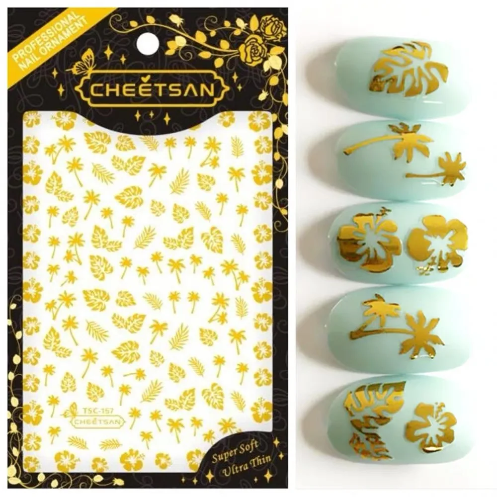 Newest TSC sereis TSC-157 Golden leaves 3d nail art sticker nail decal stamping export japan designs rhinestones decorations
Newest TSC sereis TSC-157 Golden leaves 3d nail art sticker nail decal stamping export japan designs rhinestones decorations