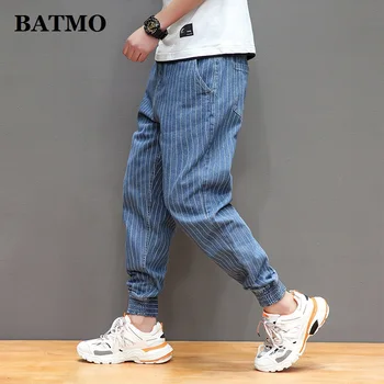 BATMO 2019 new arrival high quality Striped Denim harem pants,men's fashion jeans plus-size 28-42 2231
BATMO 2019 new arrival high quality Striped Denim harem pants,men's fashion jeans plus-size 28-42 2231