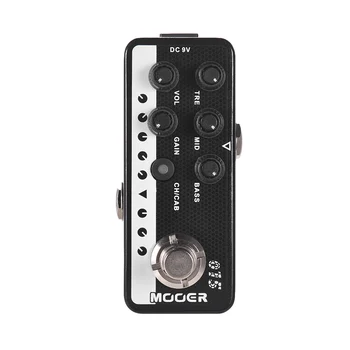 

Mooer MICRO PREAMP Series 015 BROWN SOUND 90's Style Digital Preamp Preamplifier Guitar Effect Pedal Dual Channels 3-Band EQ