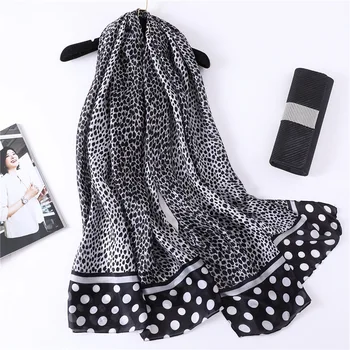 Lady Spring Summer Soft Dot Printed Contrast Rainbow Color Beach Cover Up Shawl Wrap Foulard Women Long Cap Leopard Scarf Silk
Lady Spring Summer Soft Dot Printed Contrast Rainbow Color Beach Cover Up Shawl Wrap Foulard Women Long Cap Leopard Scarf Silk
