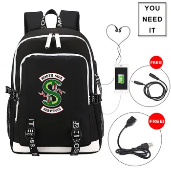 Riverdale Backpack with USB Port Multifunction Travel Backpack Women Fashion Bookbag Men Laptop Bag Riverdale Mochilas
Riverdale Backpack with USB Port Multifunction Travel Backpack Women Fashion Bookbag Men Laptop Bag Riverdale Mochilas