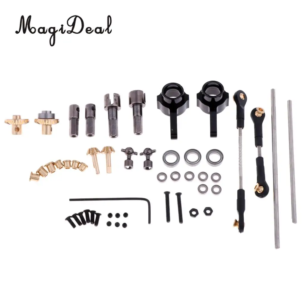 Upgrade OP Fittings Full Metal Accessories For WPL B14 B24 C14 C24 WPL Accesorios RC Car Parts 4WD/ 6WD Set