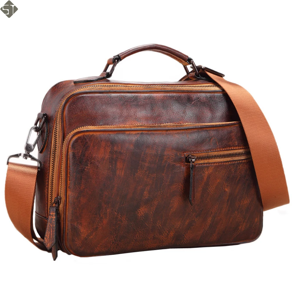 Vintage Messenger bag men's shoulder bag Genuine Leather strap Small Casual Flap male man men's Crossbody Bags for Men Leather
Vintage Messenger bag men's shoulder bag Genuine Leather strap Small Casual Flap male man men's Crossbody Bags for Men Leather