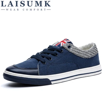 LAISUMK Top Quality New Mens Casual Shoes Canvas Flats For Males Solid Color Outdoor Walking Fashion Breathable Men'S Shoes
LAISUMK Top Quality New Mens Casual Shoes Canvas Flats For Males Solid Color Outdoor Walking Fashion Breathable Men'S Shoes