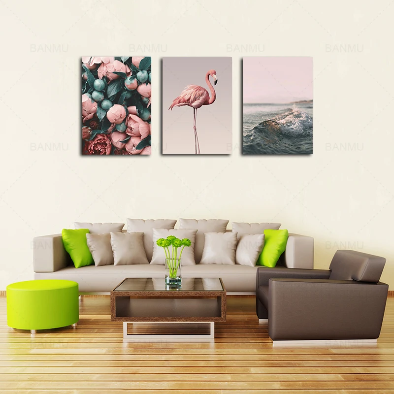 Nordic Style Print Canvas Painting Romantic Rose Sea Wave Flamingo Modern Wall Art Poster Home Decoration Unframed
Nordic Style Print Canvas Painting Romantic Rose Sea Wave Flamingo Modern Wall Art Poster Home Decoration Unframed
