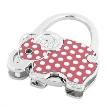 White Dots Print Elephant Decor Foldable Purse Handbag Hook bag holder Decoration for Lady
White Dots Print Elephant Decor Foldable Purse Handbag Hook bag holder Decoration for Lady