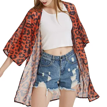 Fashsiualy Blouse Fashion Womens Chiffon Leopard Print Cardigan Smock Easy Blouse Tops Women Cloth Drop Ship roupas feminina
Fashsiualy Blouse Fashion Womens Chiffon Leopard Print Cardigan Smock Easy Blouse Tops Women Cloth Drop Ship roupas feminina