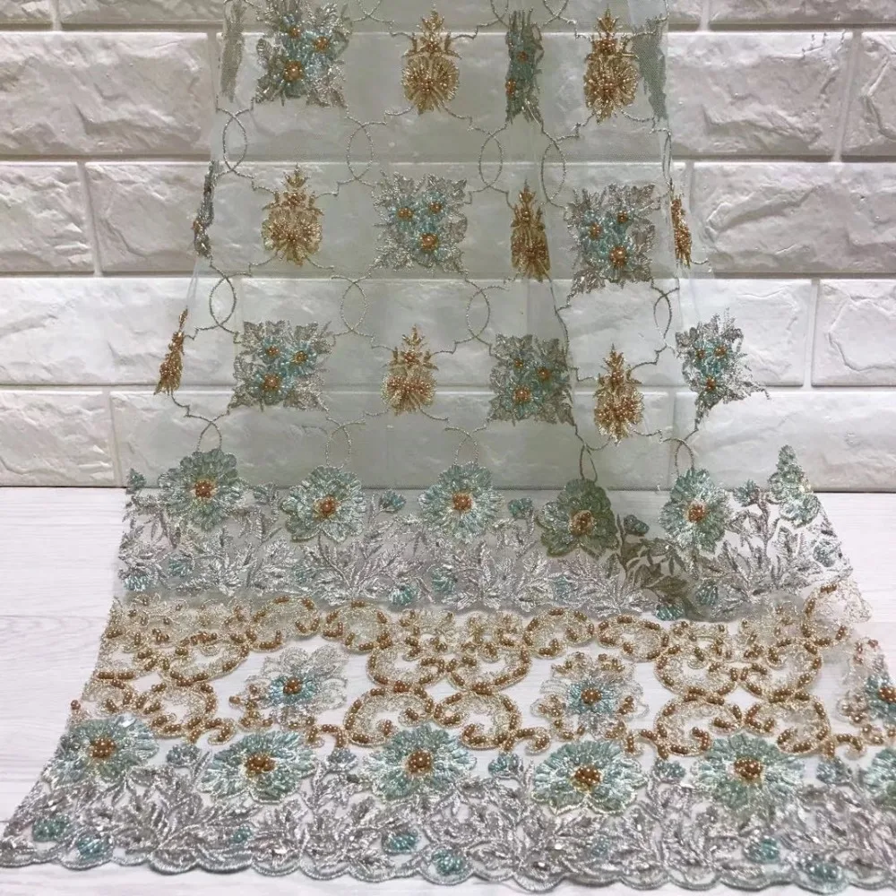 2019 Latest High Quality Mesh French Lace Wedding Lace Fabricwith heavy Beaded Stones
2019 Latest High Quality Mesh French Lace Wedding Lace Fabricwith heavy Beaded Stones
