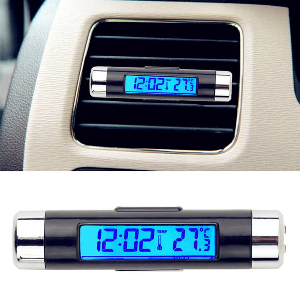 Car Digital LCD Temperature Clock Time Vent for Toyota Tacoma Tercel Tiara Van Venza Yaris Hiace Prius V Hilux Land Cruis
Car Digital LCD Temperature Clock Time Vent for Toyota Tacoma Tercel Tiara Van Venza Yaris Hiace Prius V Hilux Land Cruis