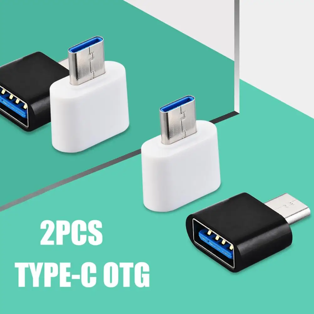 New Arrival 2Pcs High Speed Male to Female Type-C to USB OTG Converter for Flash Drive Mouse
New Arrival 2Pcs High Speed Male to Female Type-C to USB OTG Converter for Flash Drive Mouse
