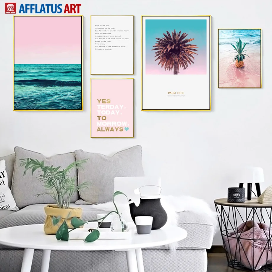 AFFLATUS Sea Beach Landscape Canvas Painting Nordic Poster Wall Art Print Wall Pictures For Living Room Bedroom Pop Art Decor
AFFLATUS Sea Beach Landscape Canvas Painting Nordic Poster Wall Art Print Wall Pictures For Living Room Bedroom Pop Art Decor