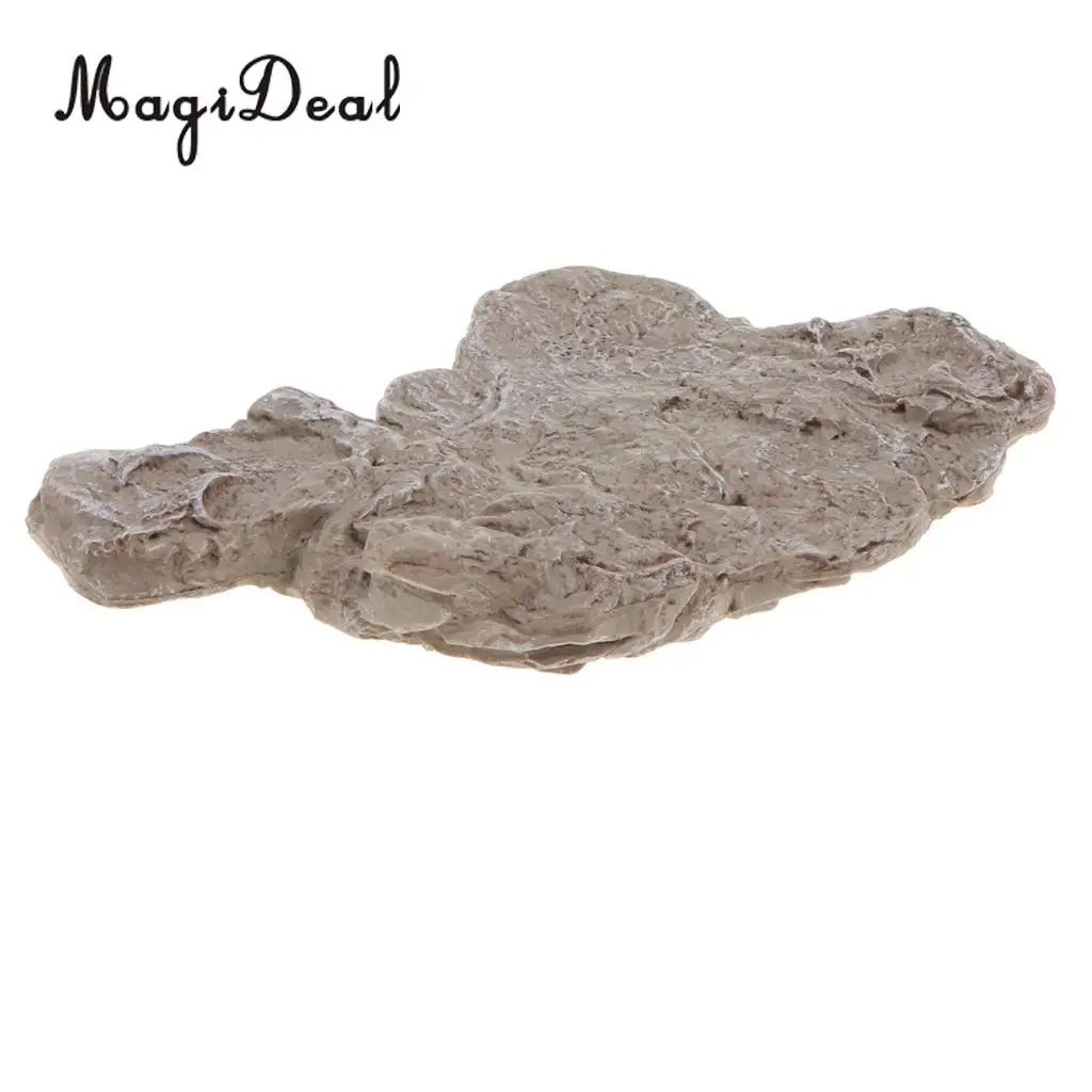 12.5x8cm Dinosaur Animal Model Base Scene Platform Display Stand Army Military Sand Scene Accessories