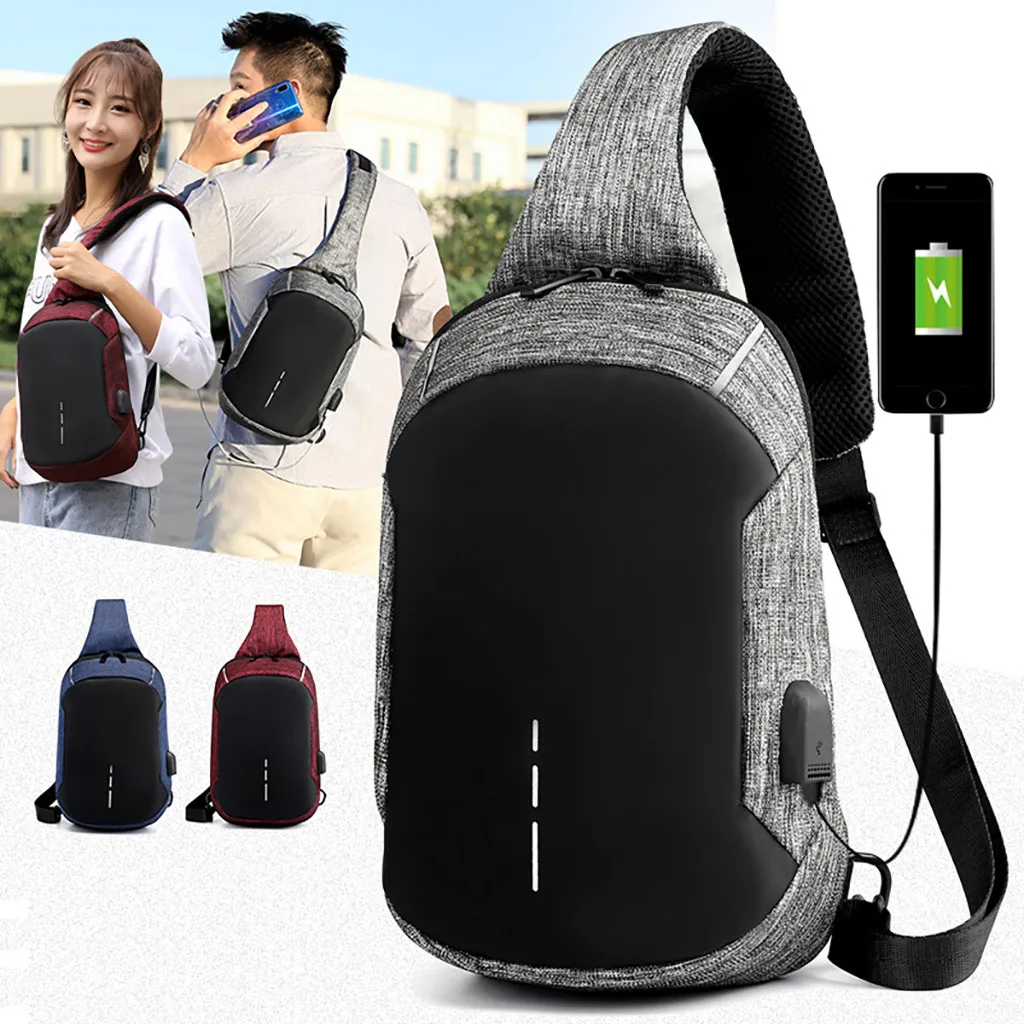 2019 Waist Bag Men Multifunctional Waterproof Chest Pack USB Charging Interface Sports Outdoor Dropshipping Sac Banane
2019 Waist Bag Men Multifunctional Waterproof Chest Pack USB Charging Interface Sports Outdoor Dropshipping Sac Banane