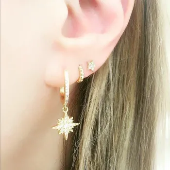 wholesale sparking star charm cute lovely girl gift nice jewelry adorable AAA cz paved starburst Chic fashion female earring hot
wholesale sparking star charm cute lovely girl gift nice jewelry adorable AAA cz paved starburst Chic fashion female earring hot