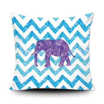 Vintagae Cushion Cover Geometric Cute Purple Elephant Pillowcase Blue White Zigzag Stripe Home Sofa Car Couch Decor Cushion Case
Vintagae Cushion Cover Geometric Cute Purple Elephant Pillowcase Blue White Zigzag Stripe Home Sofa Car Couch Decor Cushion Case