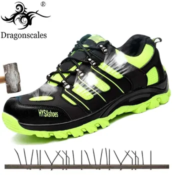 Steel Toe Safety Shoes For Men Lightweight Breathable Flyknit Mesh Work Boots Footwear Puncture Proof Construction Sneakers
Steel Toe Safety Shoes For Men Lightweight Breathable Flyknit Mesh Work Boots Footwear Puncture Proof Construction Sneakers