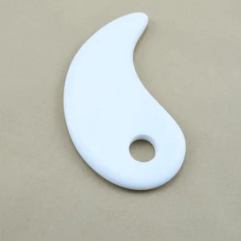 HIMABM 1 Pcs 100% natural white drilled jade guasha board massage tool facial treatment scraping health care
HIMABM 1 Pcs 100% natural white drilled jade guasha board massage tool facial treatment scraping health care