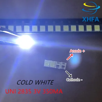 500pcs UNI LED 3528 2835 1210 LED Backlight TV High Power 1W 3V LED Backlight Cool white For LED LCD TV Backlight Application
500pcs UNI LED 3528 2835 1210 LED Backlight TV High Power 1W 3V LED Backlight Cool white For LED LCD TV Backlight Application