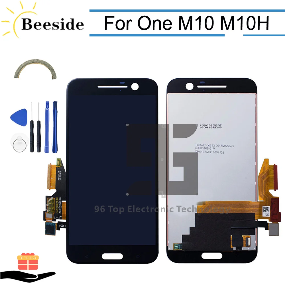 AA+ Quality LCD 5.2'' For HTC 10 One M10 M10H LCD Display Touch Screen Digitizer Assembly Replace Black / White With Tools
AA+ Quality LCD 5.2'' For HTC 10 One M10 M10H LCD Display Touch Screen Digitizer Assembly Replace Black / White With Tools