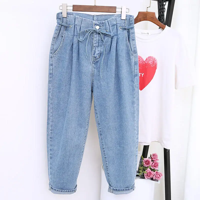 5XL Jeans Women Loose Harem Pants Denim Plus Size Jean Boyfriend Femme Stretch Vintage Mom Jeans Casual High Waist Jeans Q1457
5XL Jeans Women Loose Harem Pants Denim Plus Size Jean Boyfriend Femme Stretch Vintage Mom Jeans Casual High Waist Jeans Q1457