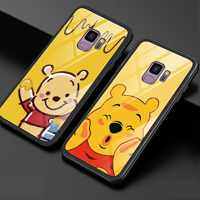 Cartoon Tempered Glass Case For Samsung Galaxy S8 S9 Plus Note8 Note9 For Samsung A6 Plus 2018 A6S J5 Prime Coque Pooh Bear Cute
Cartoon Tempered Glass Case For Samsung Galaxy S8 S9 Plus Note8 Note9 For Samsung A6 Plus 2018 A6S J5 Prime Coque Pooh Bear Cute